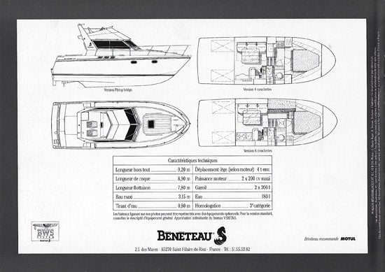 Beneteau Antares 9.20 Brochure