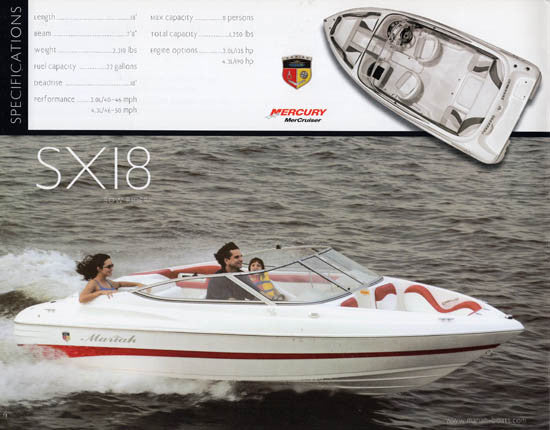 Mariah 2004 Brochure – SailInfo I boatbrochure.com