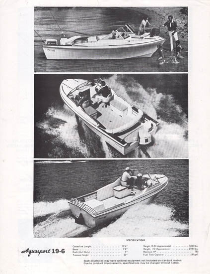 Aquasport 19-6 Family Fisherman Brochure