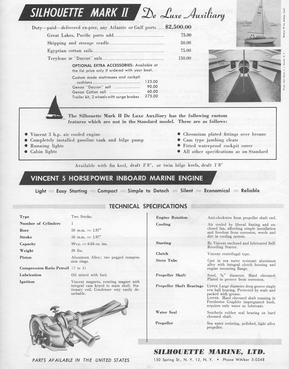 Silhouette Mark II Brochure