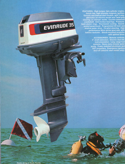 Evinrude 1976 Outboard Brochure – SailInfo I boatbrochure.com