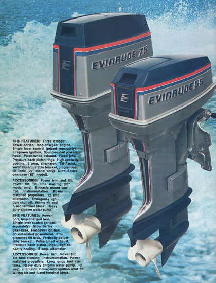 Evinrude 1976 Outboard Brochure – SailInfo I boatbrochure.com