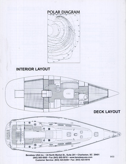 Beneteau Farr 40.7 Specification Brochure