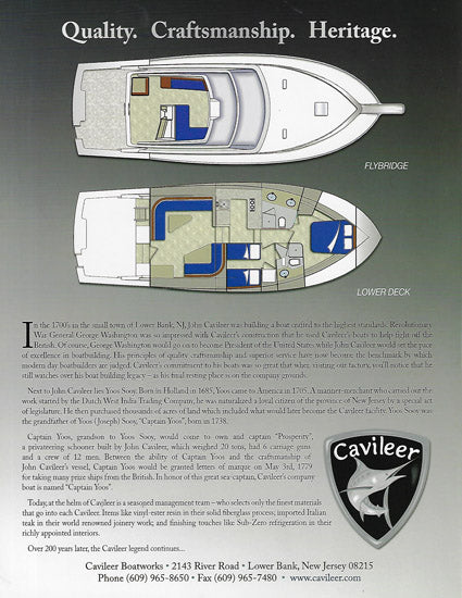 Cavileer 44 Specification Brochure
