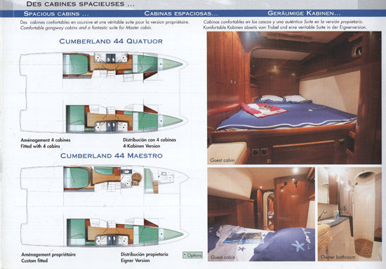 Fountaine Pajot Cumberland 44 Brochure