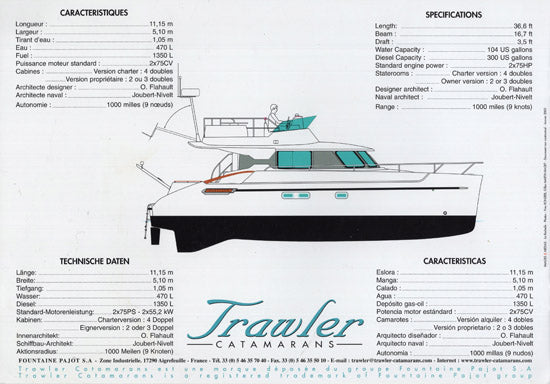 Fountaine Pajot Maryland 37 Brochure