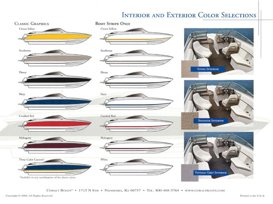 Cobalt 272 Brochure
