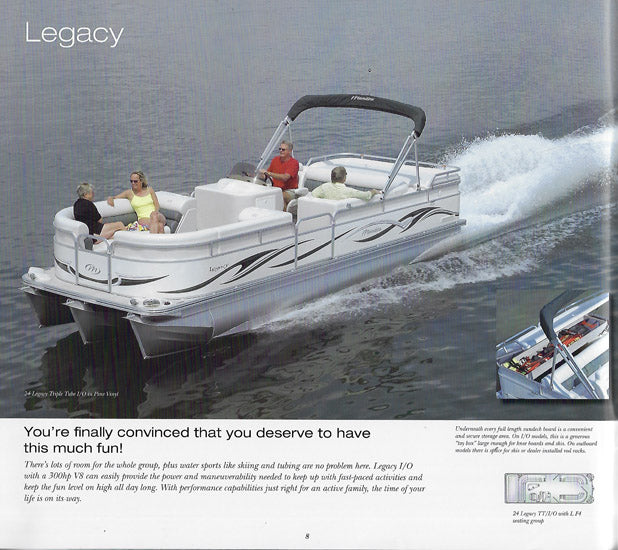 Manitou 2005 Pontoon Brochure