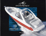 Monterey 2005 Sport Boats Brochure