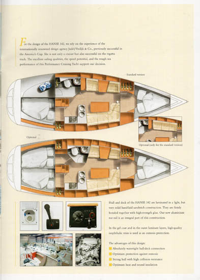 Hanse 342 Brochure