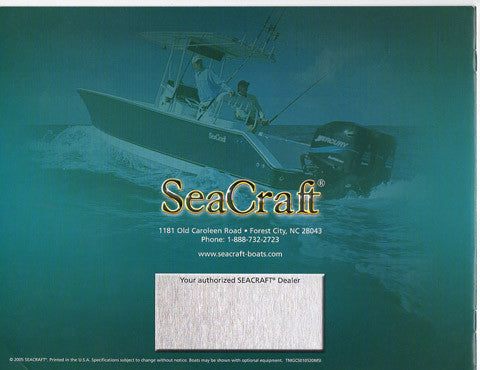 Seacraft 2005 Brochure