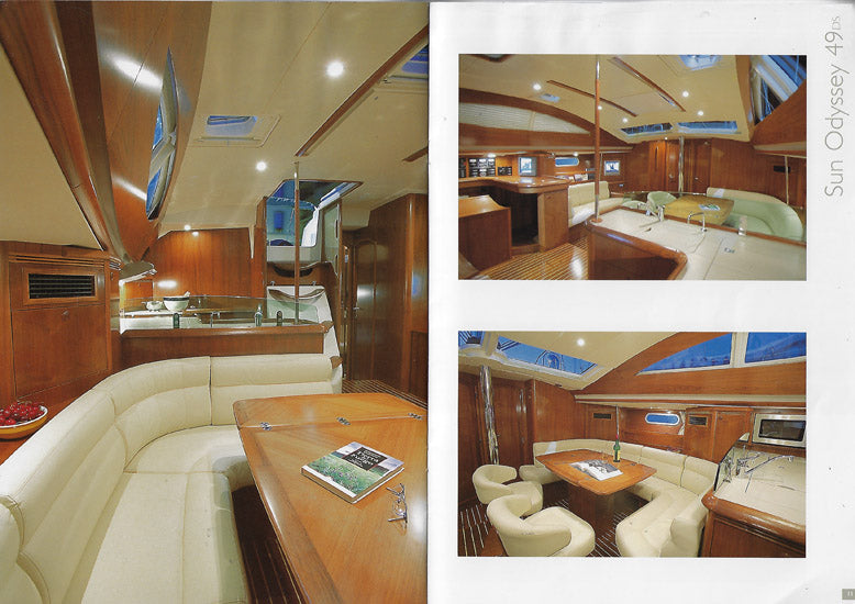 Jeanneau Sun Odyssey 49 Deck Salon Brochure