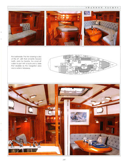 Shannon Yachts The World’s Best Sailboats Volume II Book Reprint Brochure