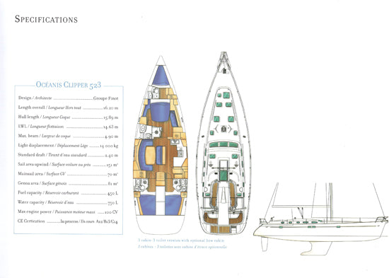 Beneteau Oceanis 523 Brochure