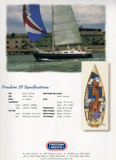 Freedom 35 Brochure