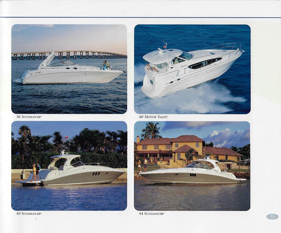 2006 Sea Ray Select Series Boat photo Road to Freedom is Water vintage  print ad