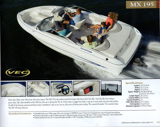 Glastron 2006 Brochure