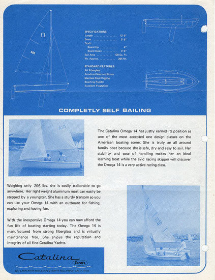 Catalina Omega 14 Brochure
