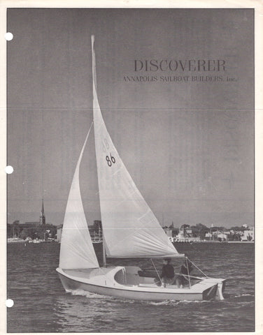 Annapolis Discoverer Brochure