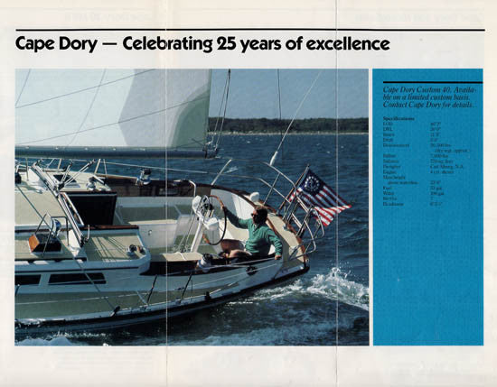 Cape Dory 1988 Brochure