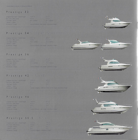 Jeanneau 2006 Prestige Brochure