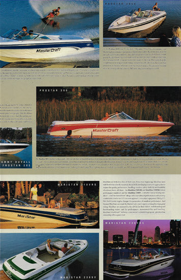 Mastercraft 2000 Poster Brochure