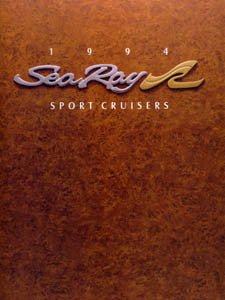 Sea Ray 1994 Sport Cruisers Brochure