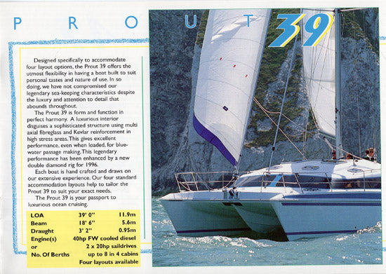 Prout Catamarans Brochure