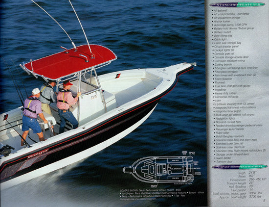 Ranger 1999 Sportfisherman Brochure