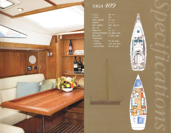 Saga 409 Brochure