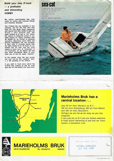 Marieholms International Folkboat Brochure