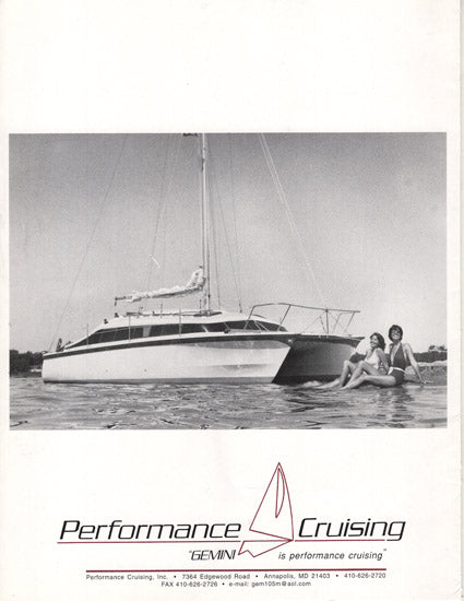 Performance Cruising Gemini Folder Brochure