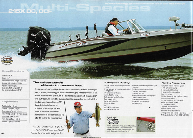 Triton 2007 Bass Brochure