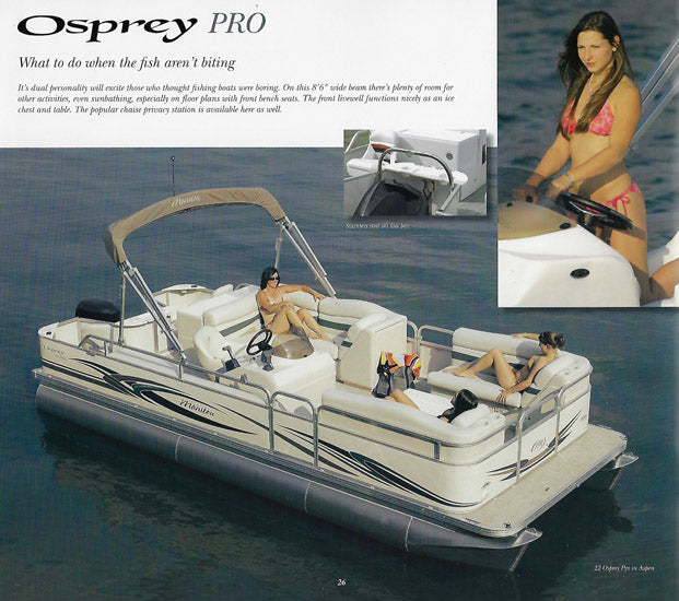 Manitou 2007 Pontoon Brochure