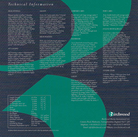 Birchwood Challenger 360 Compact Brochure