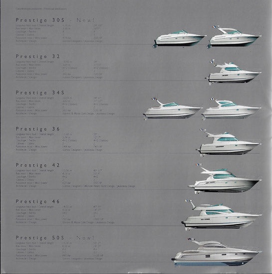 Jeanneau 2007 Prestige Brochure