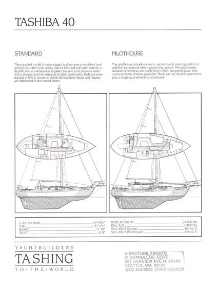 Tashiba 40 Brochure