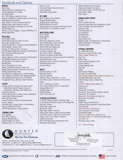 Hunter 31 Brochure