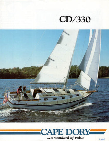 Cape Dory 330 Brochure