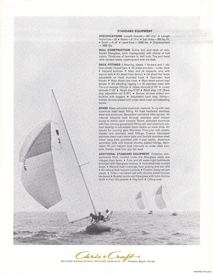 Chris Craft Shields 32 Brochure
