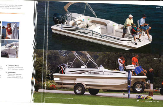 Hurricane 2008 Deck Boat Brochure