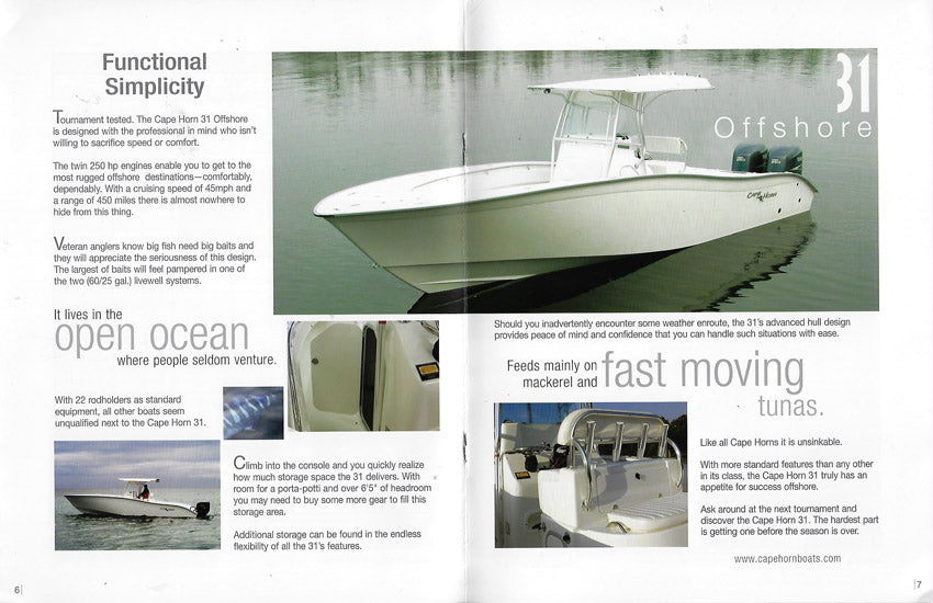 Cape Horn 2007 Brochure