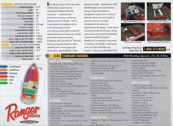 Ranger Z520 Brochure