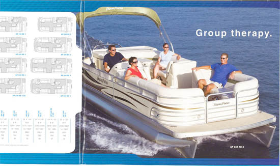 Aqua Patio 2008 Pontoon Brochure