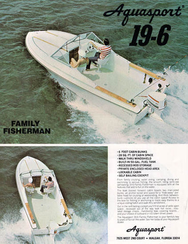 Family Fisherman Boat