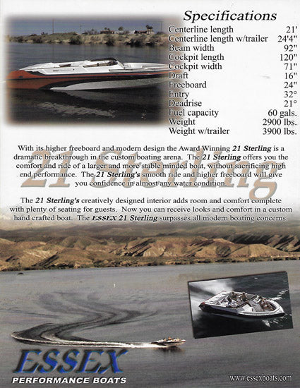Essex 21 Sterling Brochure