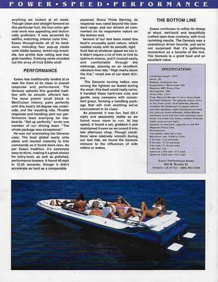 Essex 21 Genesis Brochure