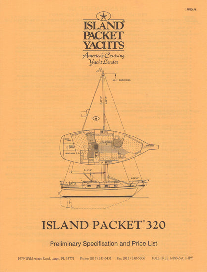 Island Packet 320 Specification Brochure