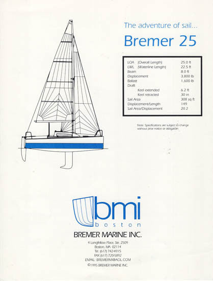 Bremer 25 Brochure