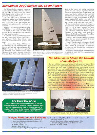 Melges Zenda Express Newsletter
